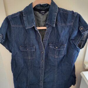 Reitmans Denim Shirt Large
